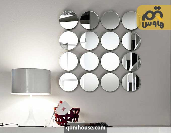تصویر آینه دکوراتیو مدرن