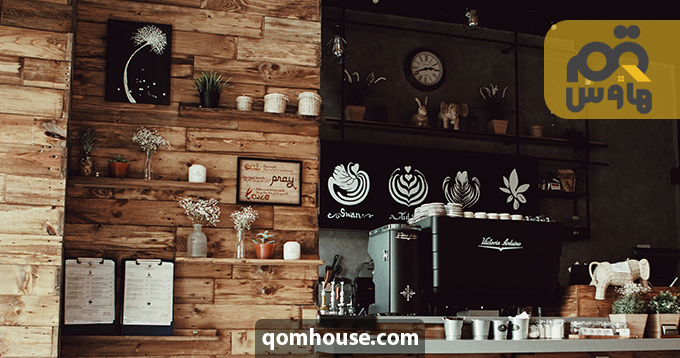 دفتر دکوراسیون کافی شاپ در قم