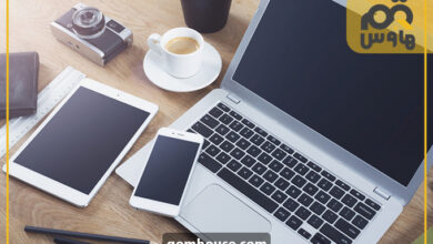 دکوراسیون فروشگاه موبایل و لپ تاپ در قم